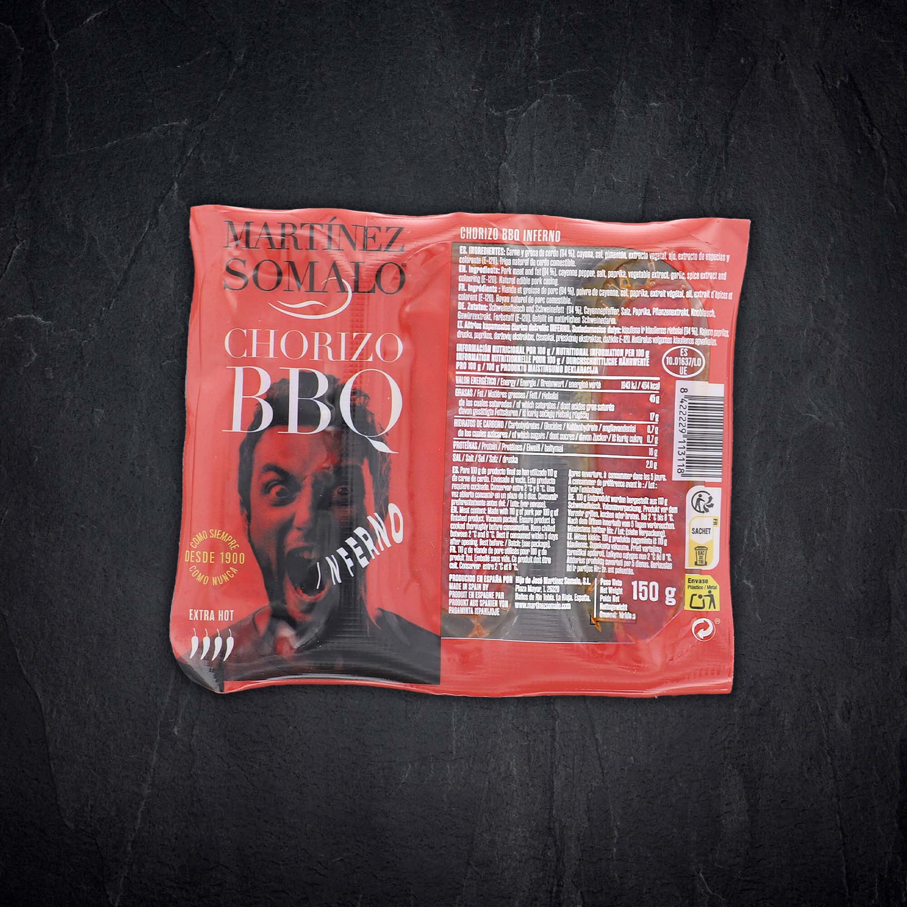 Chorizo BBQ Inferno Fuego