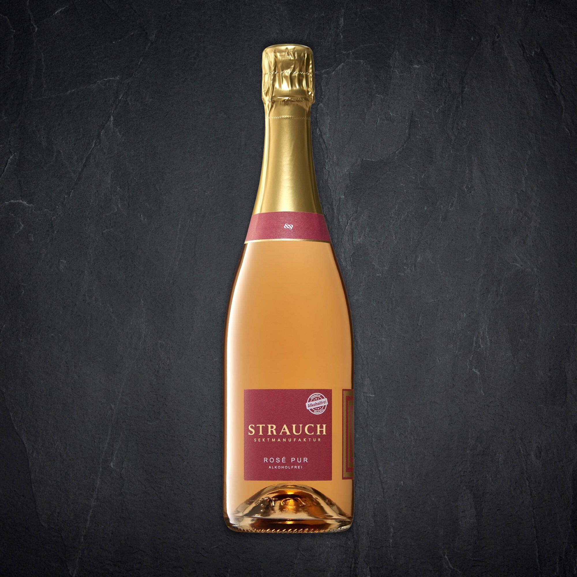 Produktbild: Sektmanufaktur Strauch alkoholfreier Rose SchÃ¤umendes GetrÃ¤nk