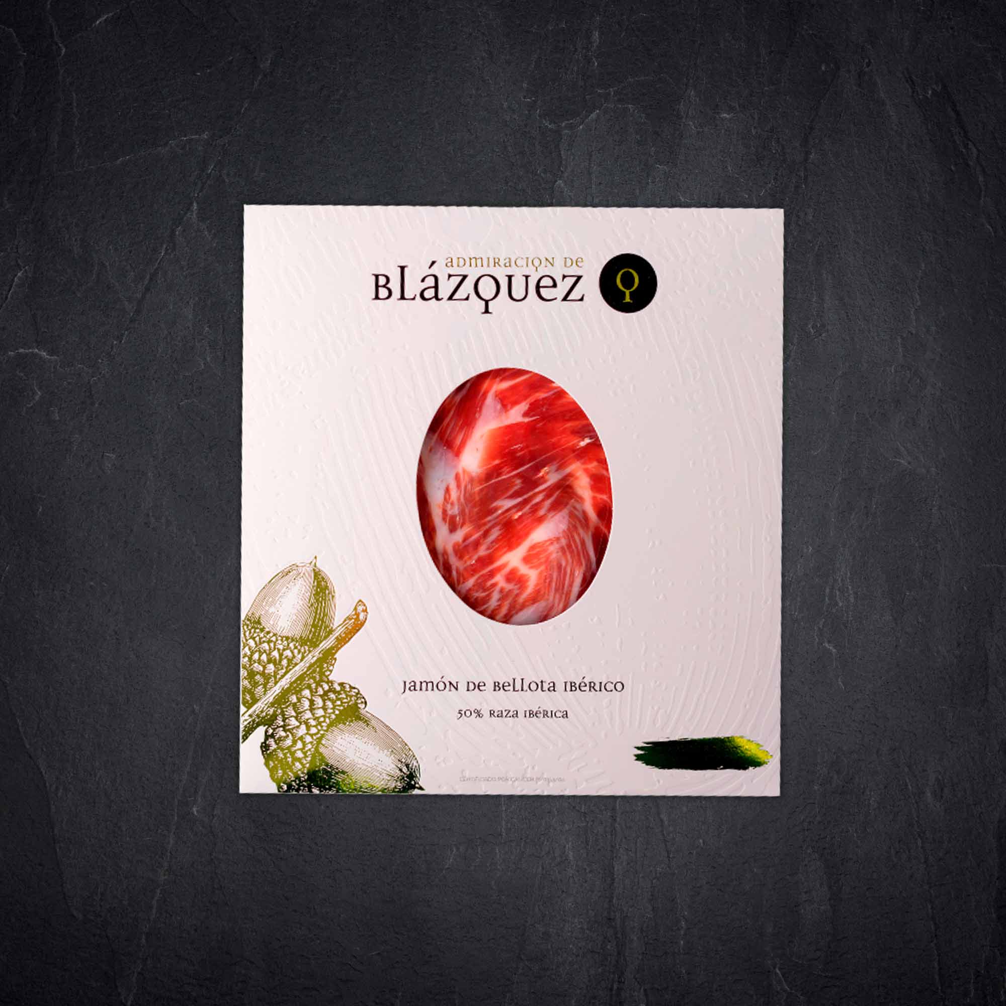 Produktbild: 828890_Iberico_Bellota_Schinken_von_Hand_geschnitten