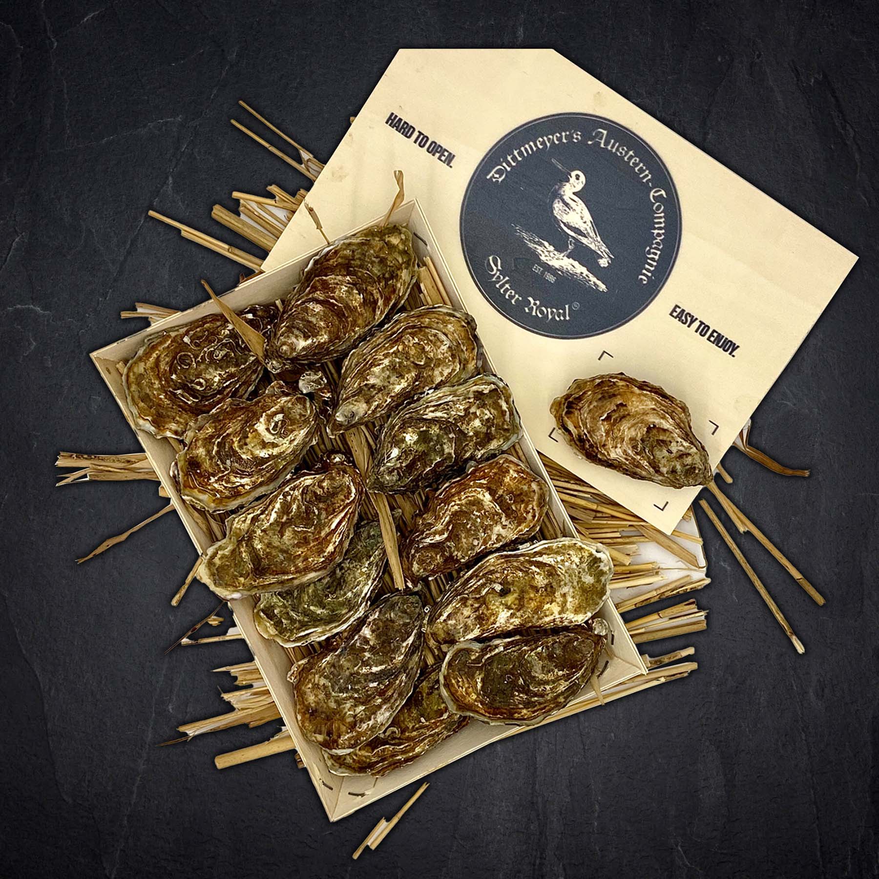 Austern Sylter Royal | 12er Korb