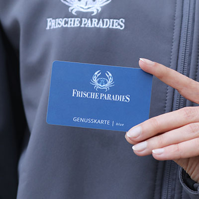 Produktbild: Genusskarte blau