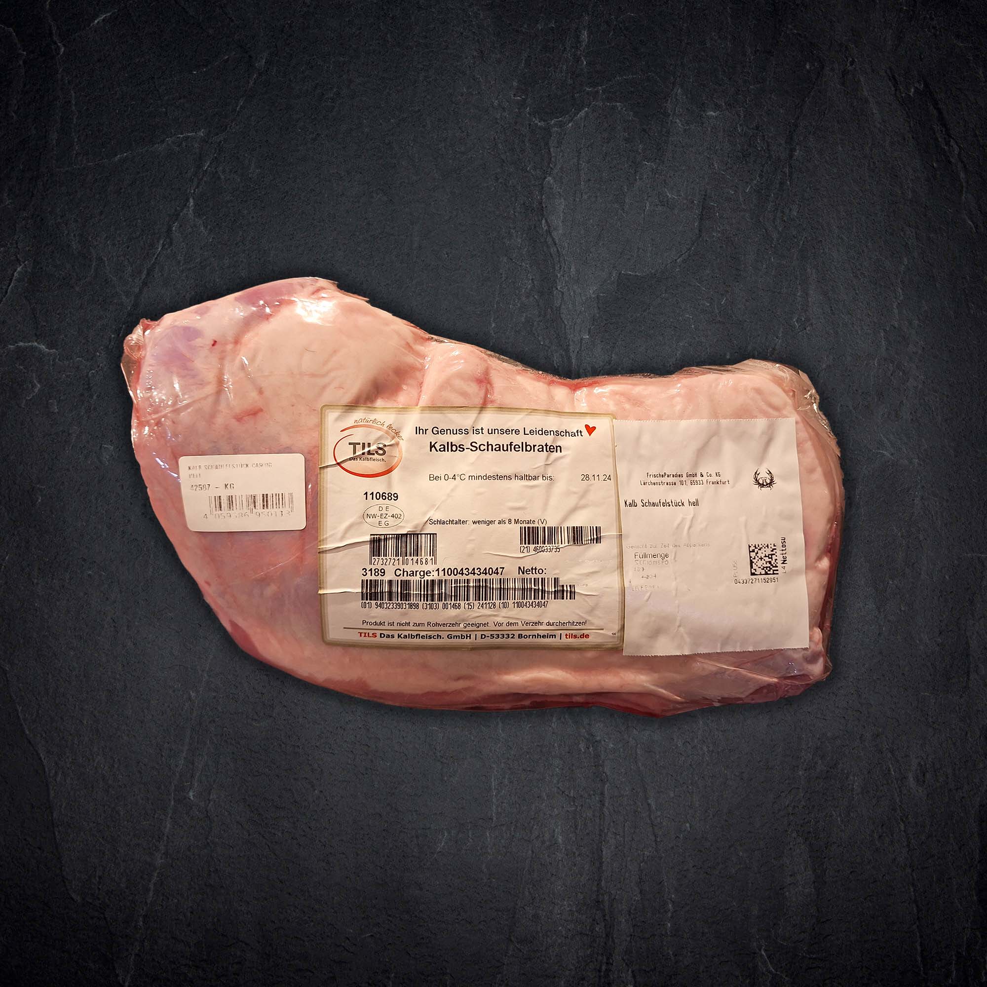 Kalb Schaufelstück ca. 1,2kg 