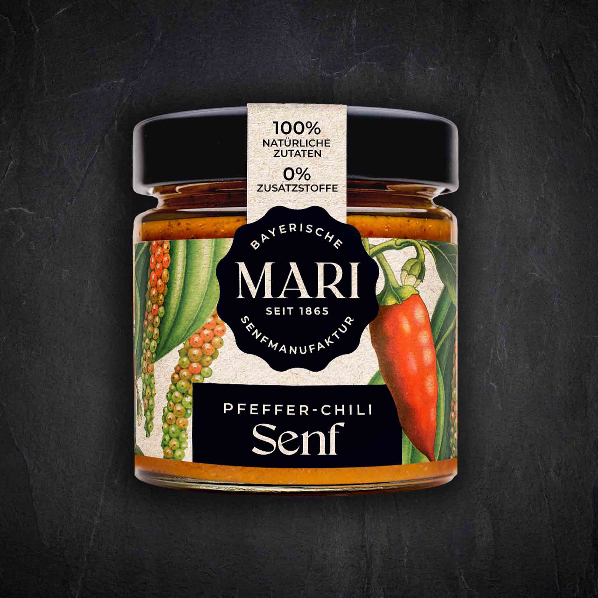 Produktbild: Mari senf pfeffer chilli 180 ml