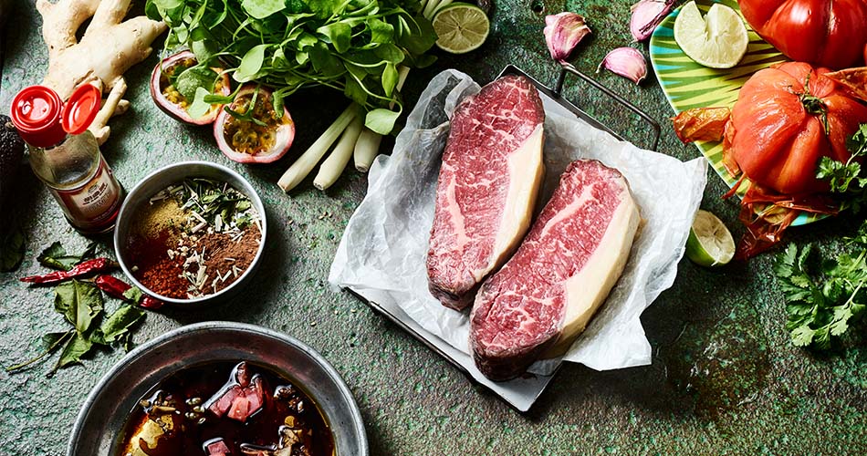 Rindfleisch Kategorie 2 rindfleisch Stuecke in bester Qualitaet mit feinster Marmorierung