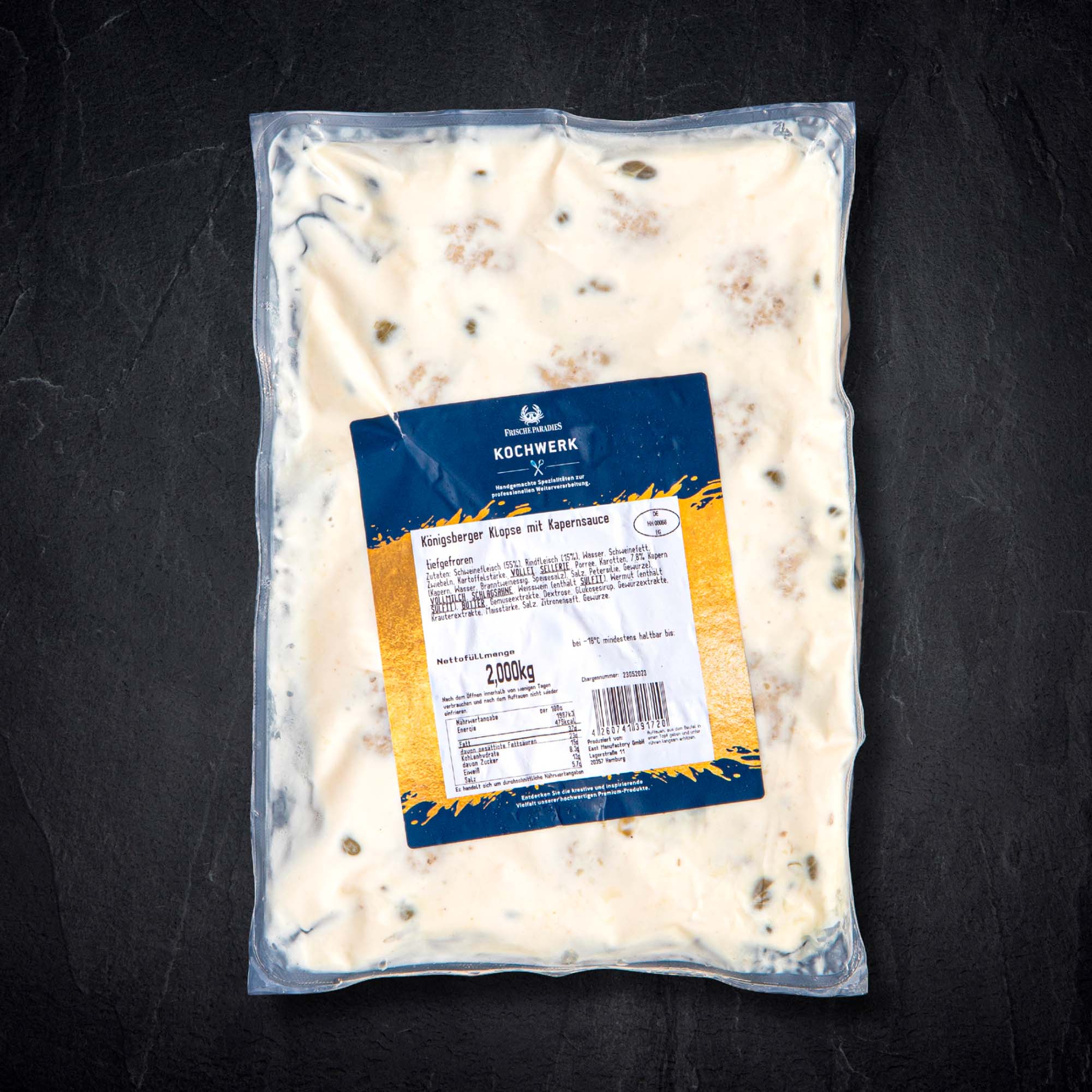 Produktbild: Kochwerk konigsberger klopse mit kapernsauce