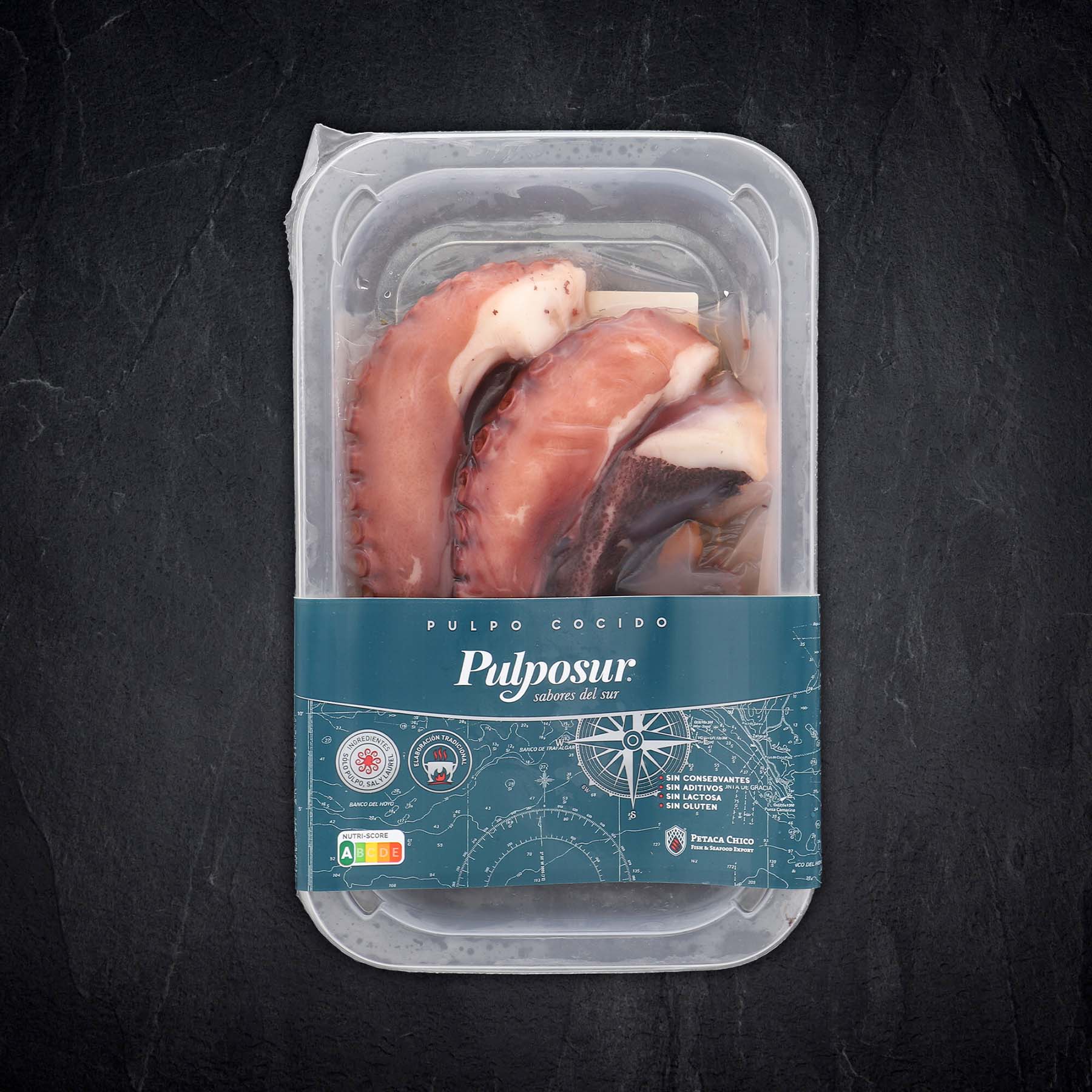 Produktbild: Pulpoarme pasteurisiert