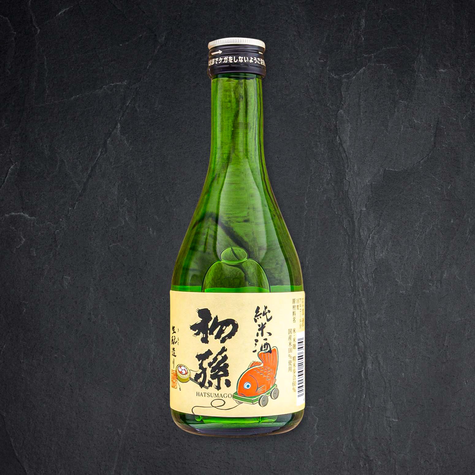 Produktbild: 932300Hatsumago_Kimoto_Junmai_300ml