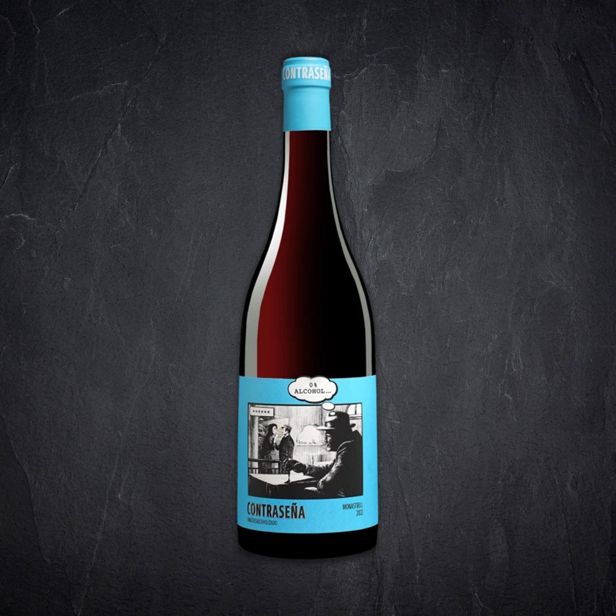 Produktbild: alkoholfreier Rotwein, SpanienContrasena_Bodegas_Luzon_Monastrell
