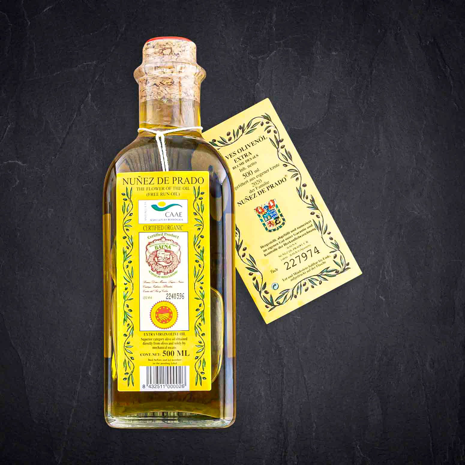 Produktbild: 181575_Olivenoel_ungefiltert_500ml_ESP_PRADO