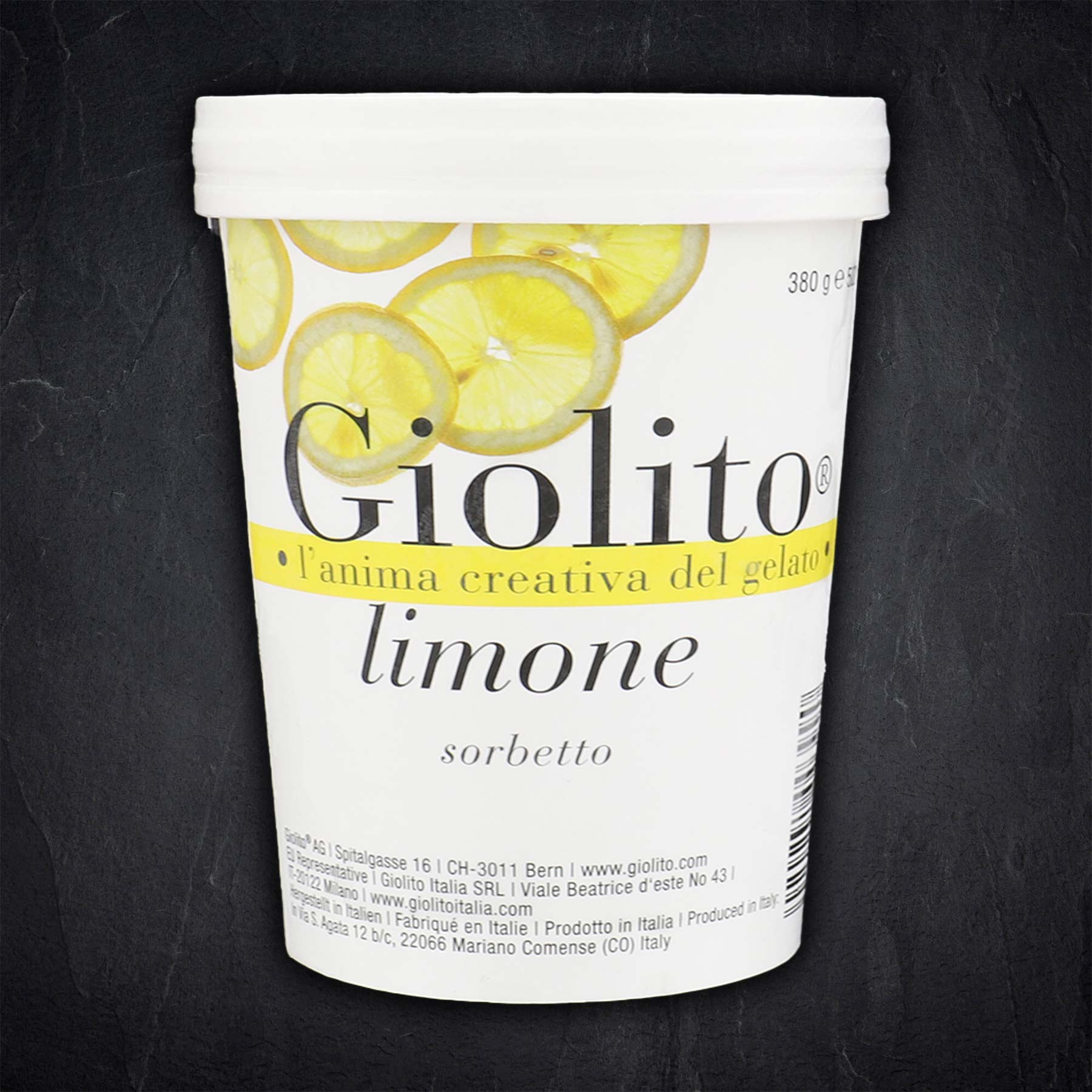 Zitronensorbet | GIOLITO