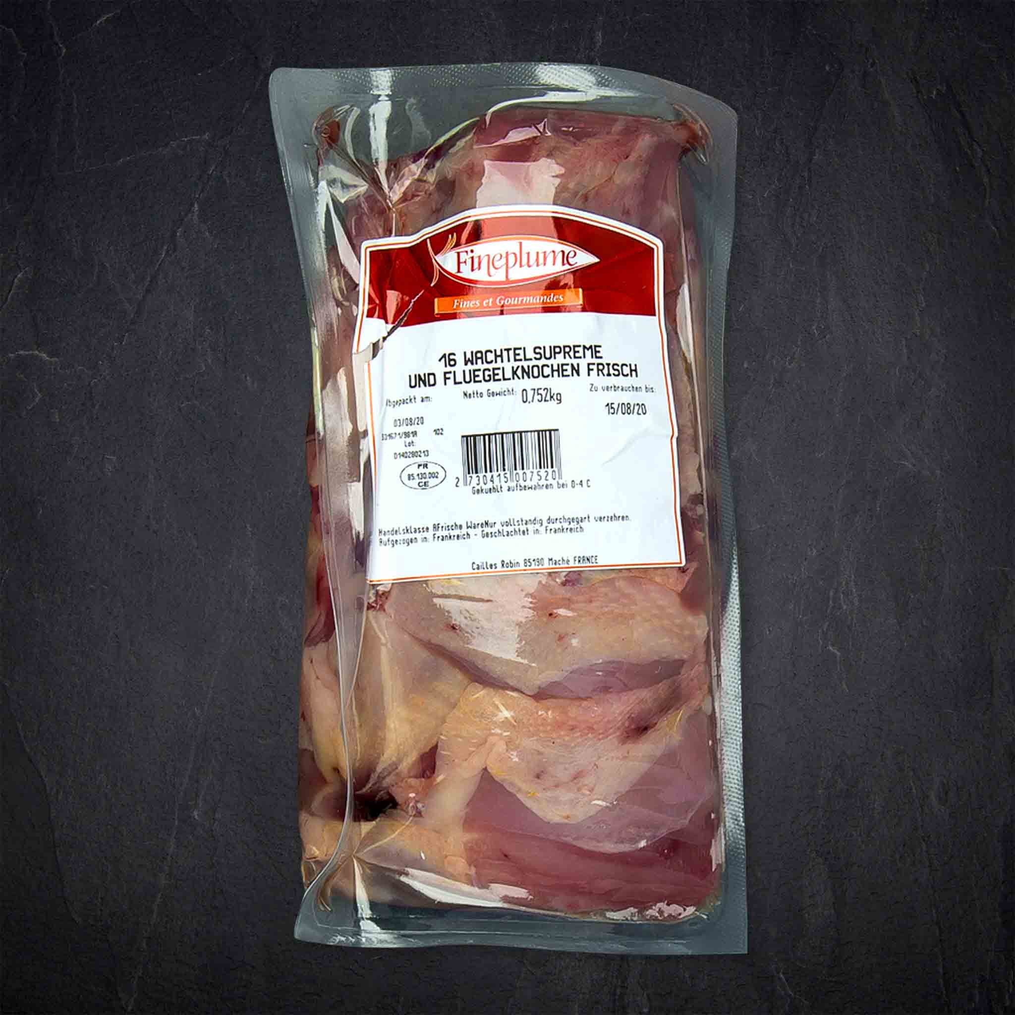 945745_Geflu_gel_Wachtelsupreme_mitHaut_mitKnochen_40g-Stk__1__B2BFP