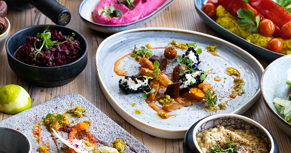 Verschiedene Antipasti Teller