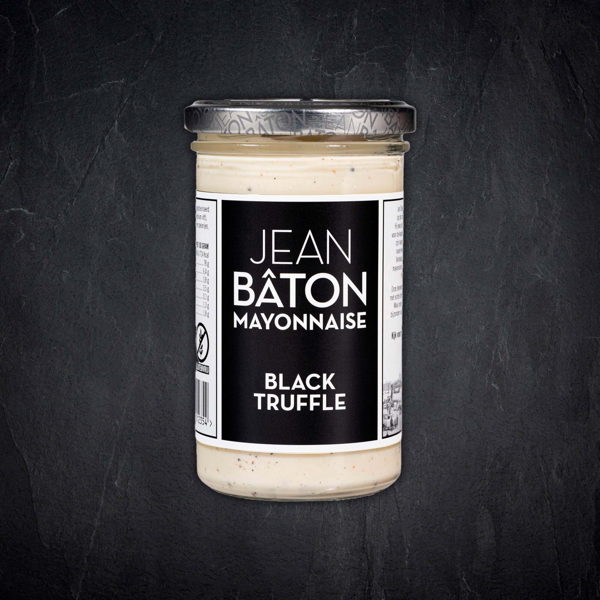 Produktbild: Mayonaisen Glas mit schwarzen Trüffeln Geschmack von Jean Baton