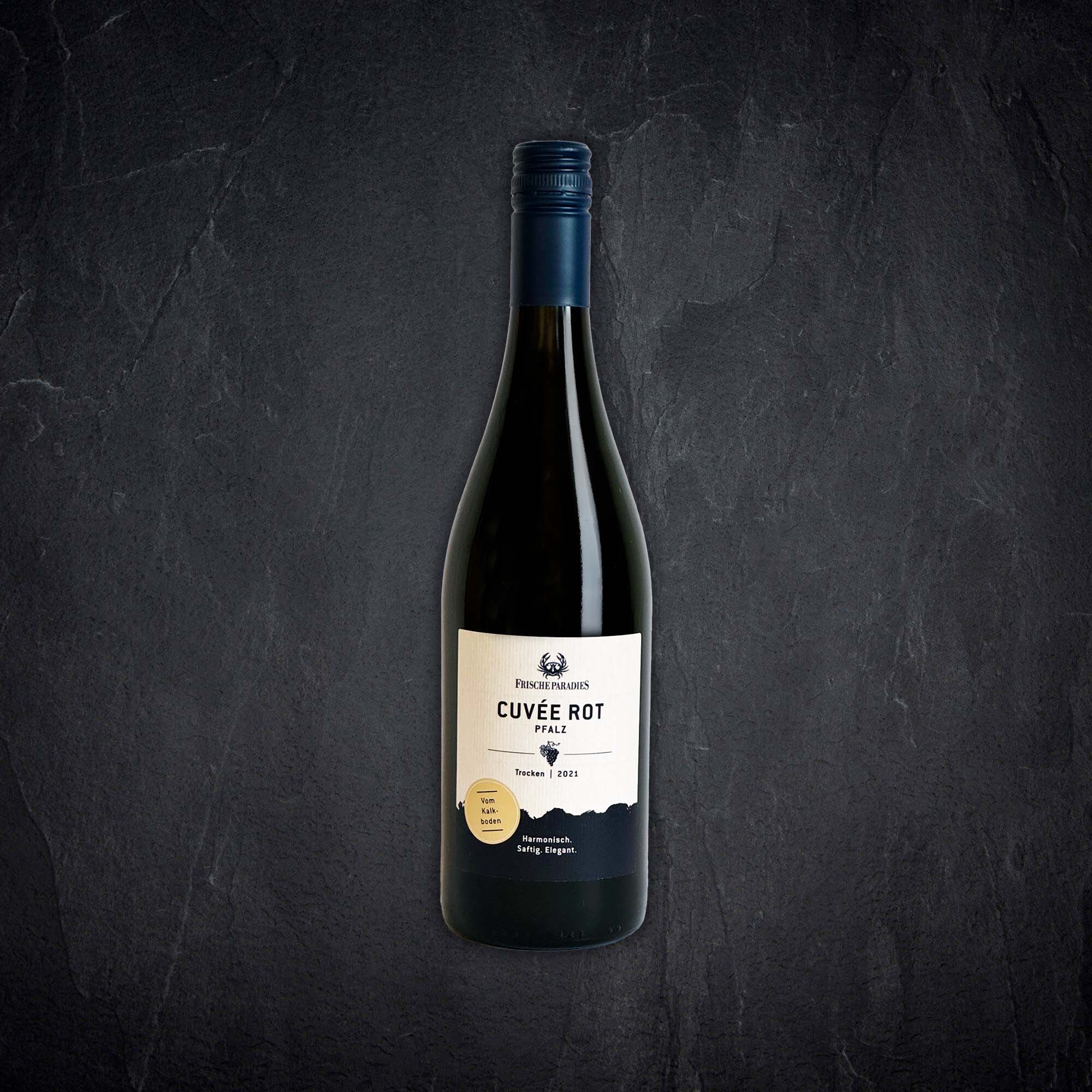 Rotwein Frischeparadies aus der Pfalz trocken