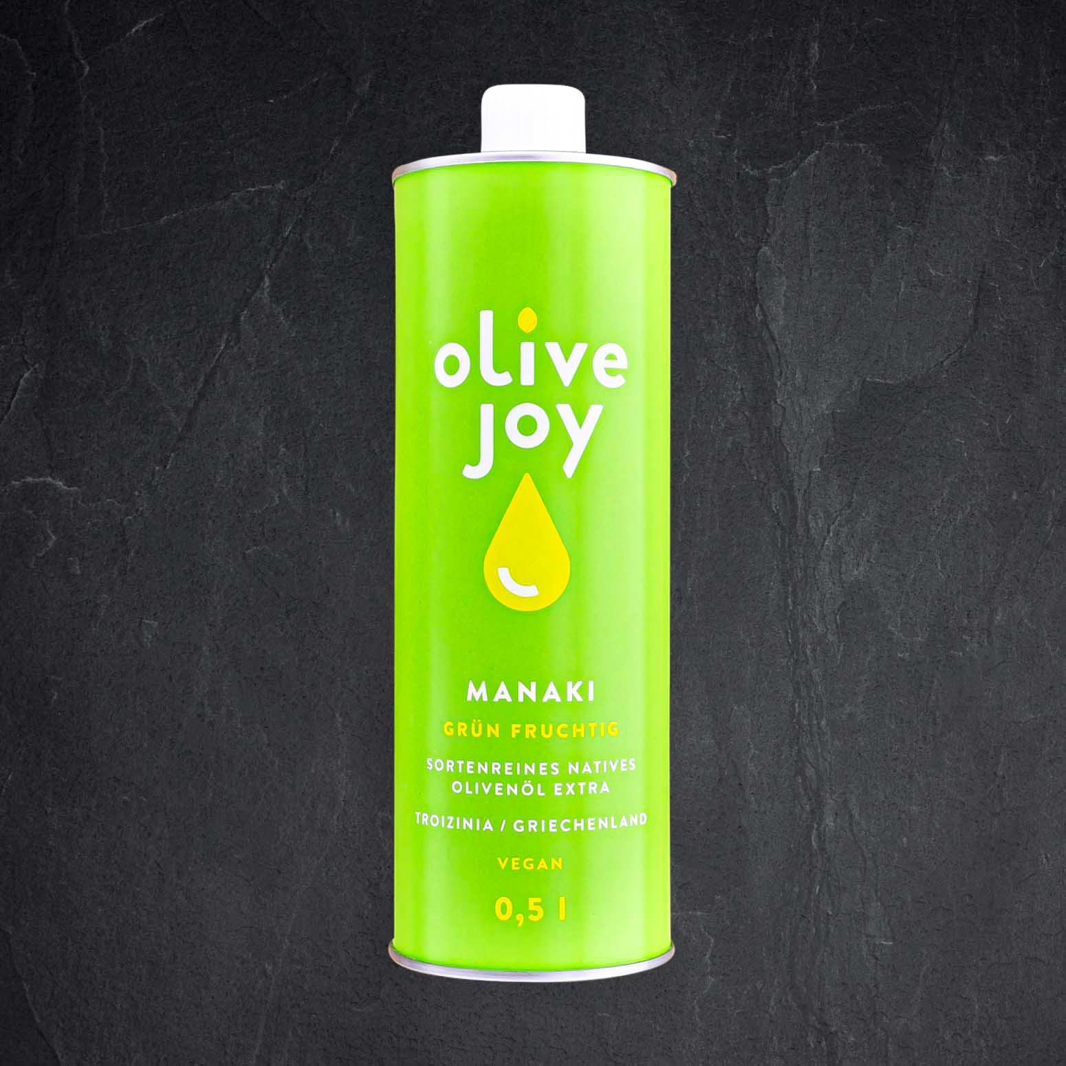 Produktbild: 814061_Olivenoel_Manaki_500ml_Grie_OLIVE_JOY